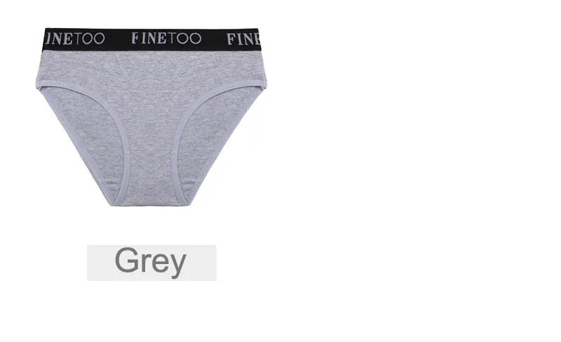 2 Pack Cotton Seamless Briefs Comfortable Solid Color Panties Low Waist Breathable Intimates Underpants Underwear