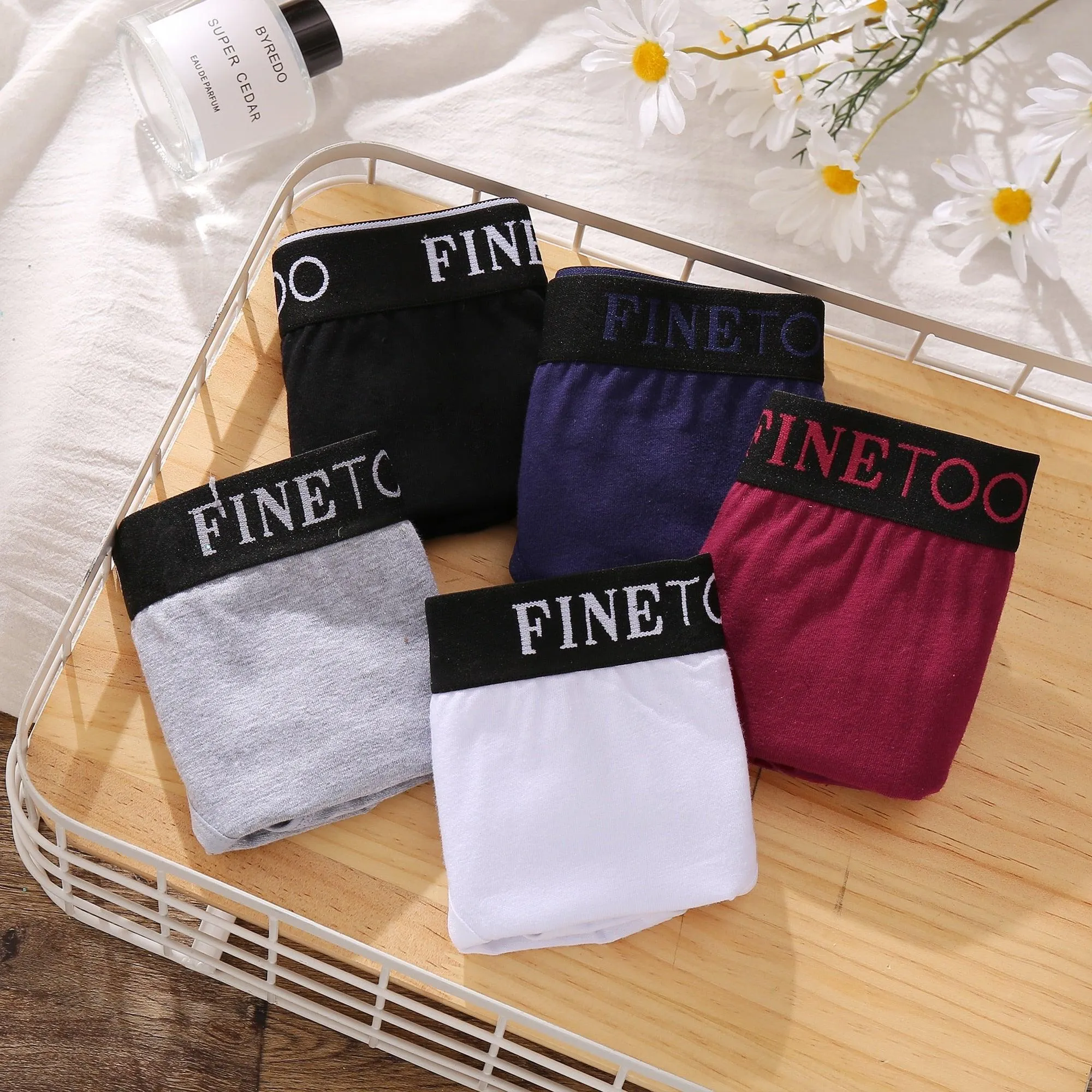 2 Pack Cotton Seamless Briefs Comfortable Solid Color Panties Low Waist Breathable Intimates Underpants Underwear