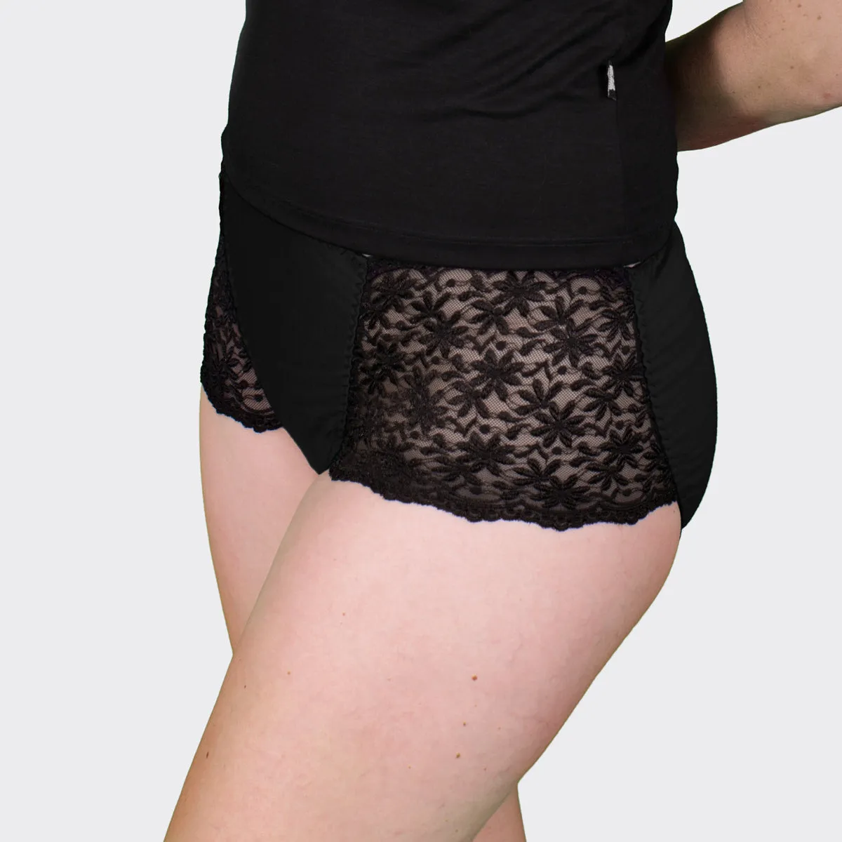 #632 Full Boudoir Merino Brief