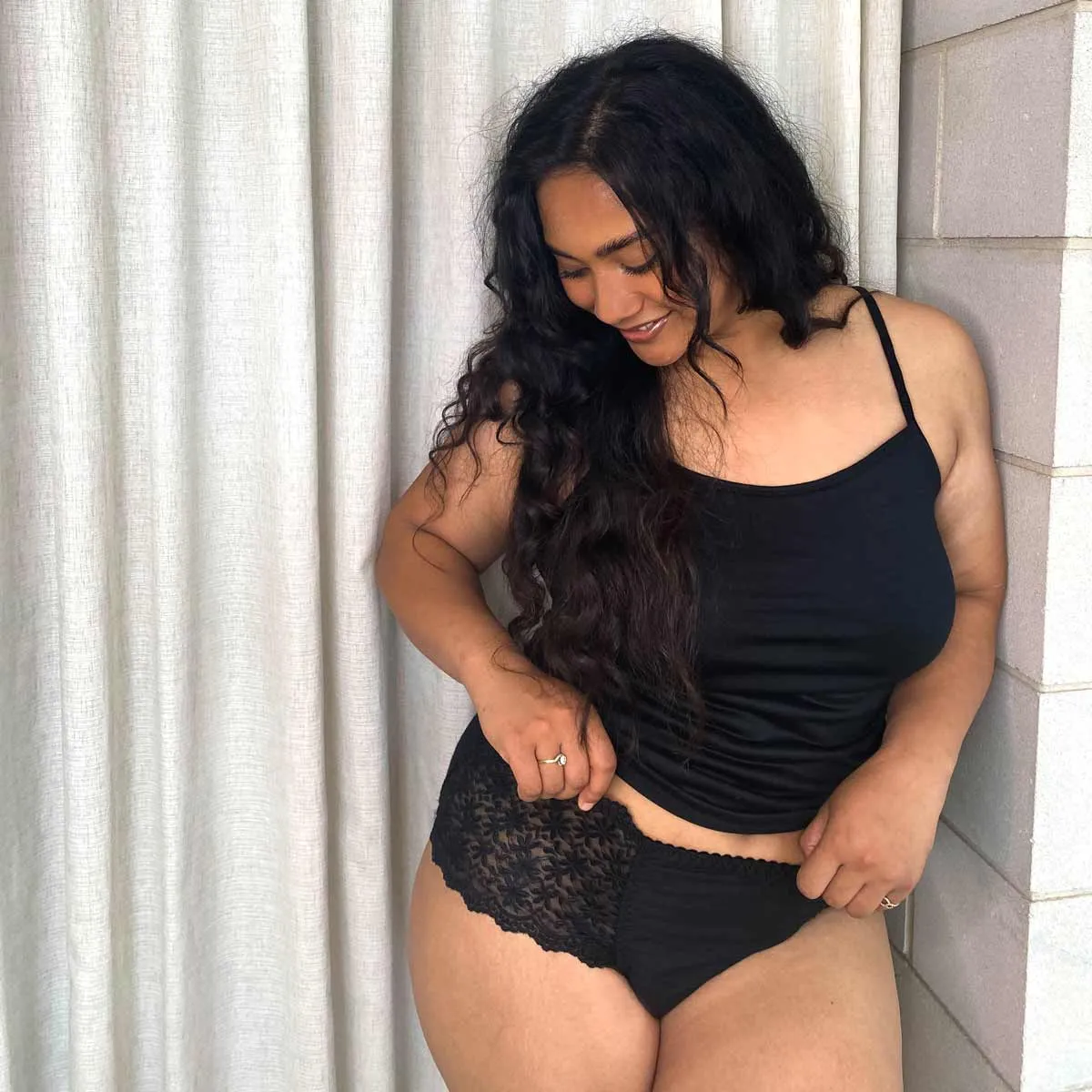 #632 Full Boudoir Merino Brief