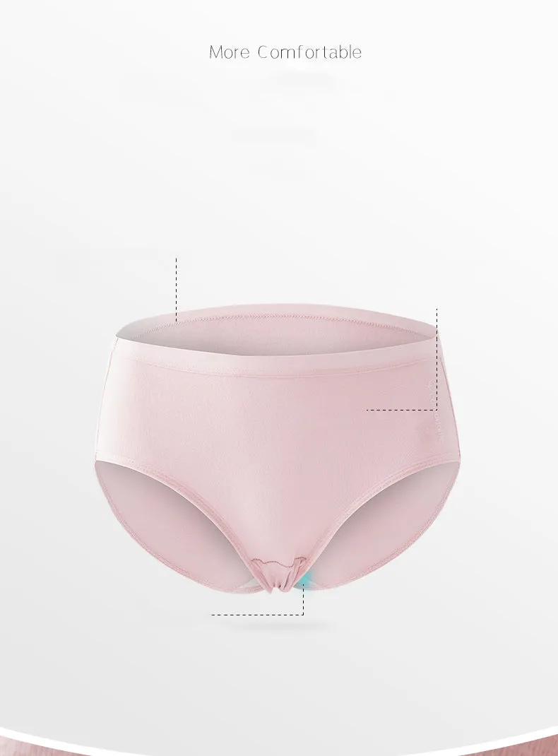 7Pcs/5Pcs Women Panties Comfort Cotton Mix Breathable Underwear Seamless Ladies Low Waist Lingeries Cute Girls Briefs
