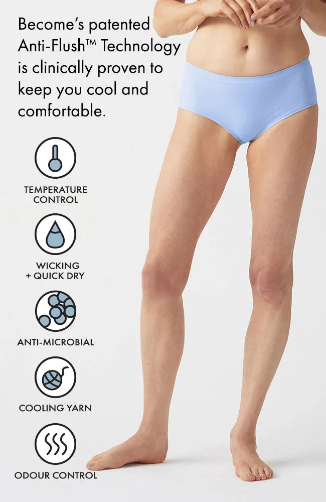 Anti-Flush Low Rise Brief