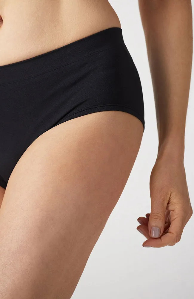 Anti-Flush Low Rise Brief