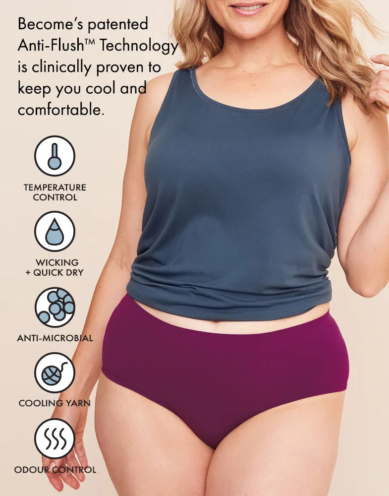 Anti-Flush Low Rise Brief