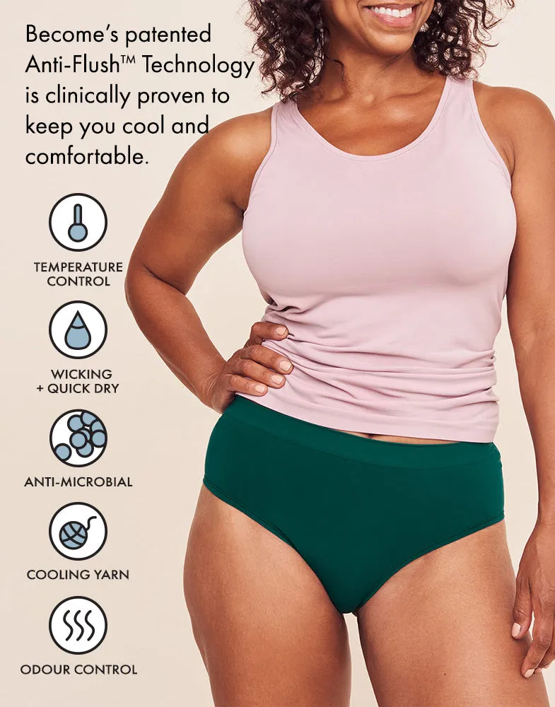 Anti-Flush Low Rise Brief