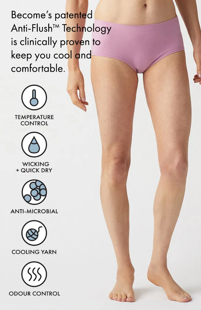 Anti-Flush Low Rise Brief