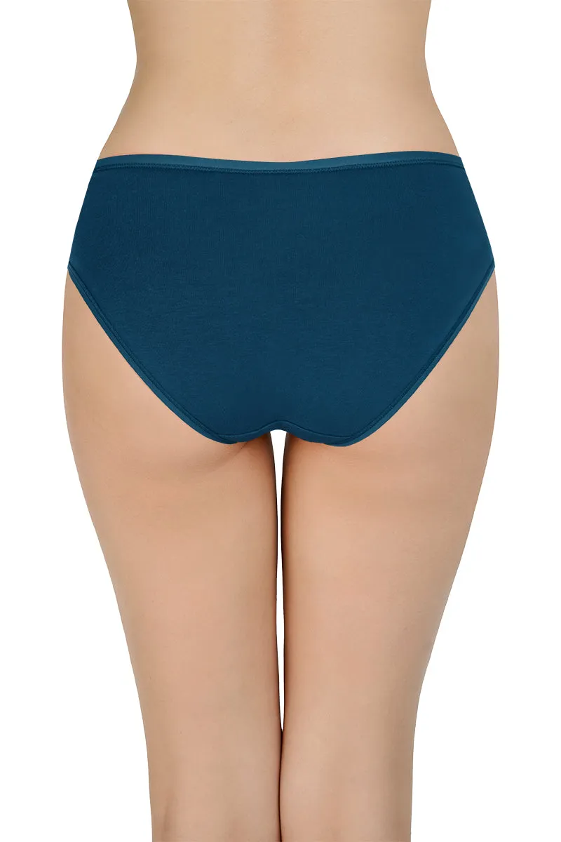 Assorted Mid Rise Bikini Panty (Pack of 5)