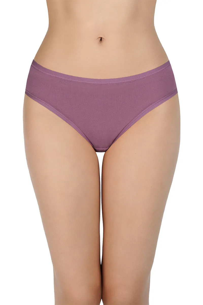 Assorted Mid Rise Bikini Panty (Pack of 5)