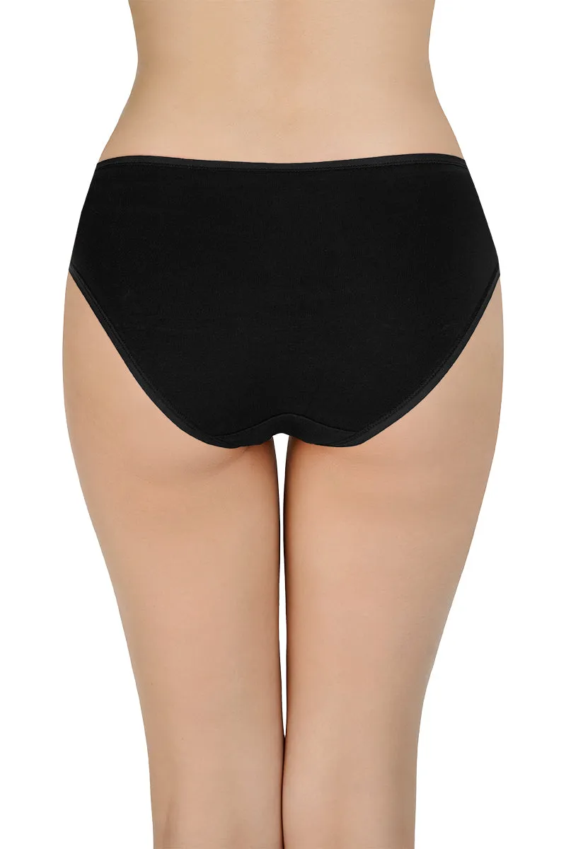 Assorted Mid Rise Bikini Panty (Pack of 5)