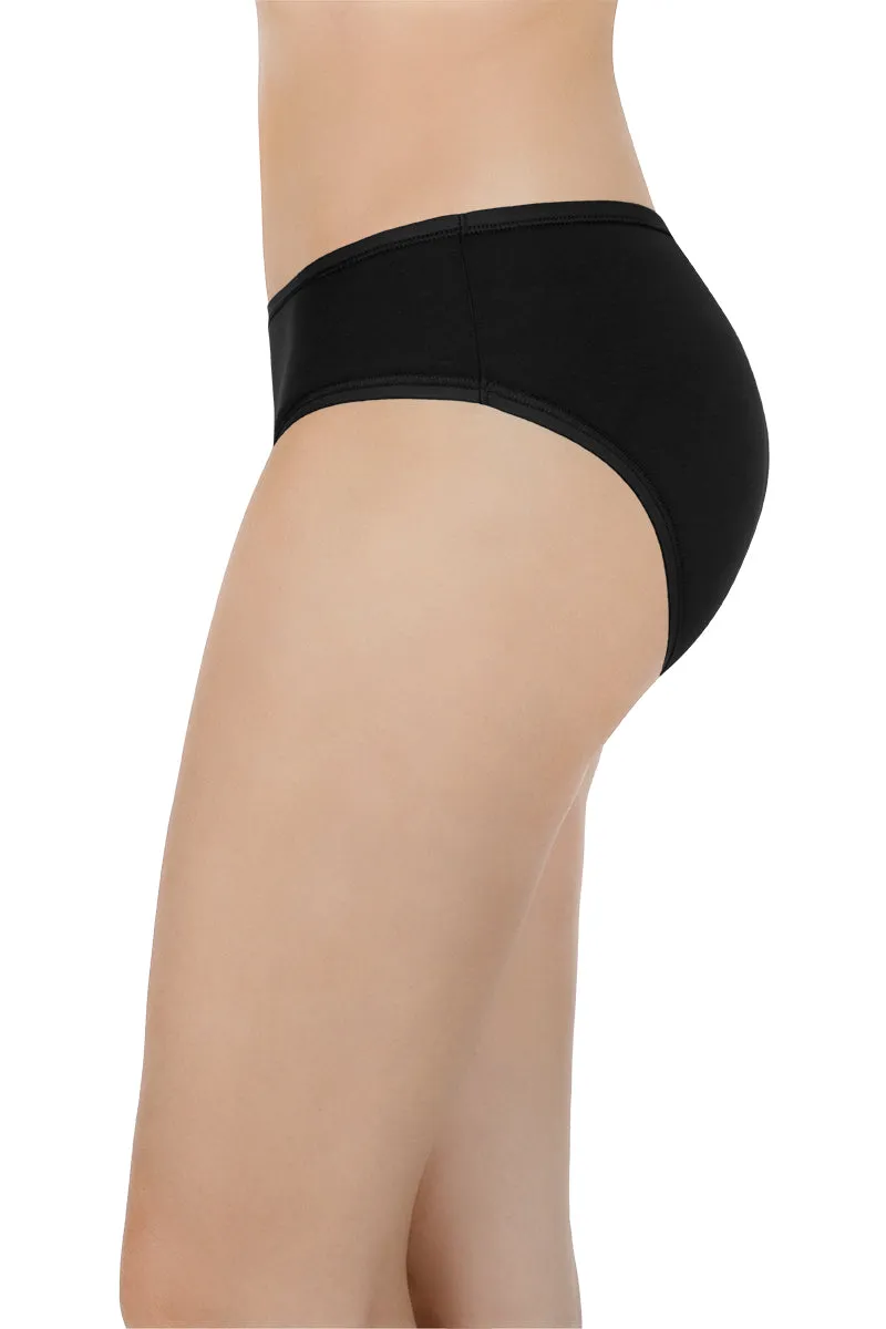 Assorted Mid Rise Bikini Panty (Pack of 5)