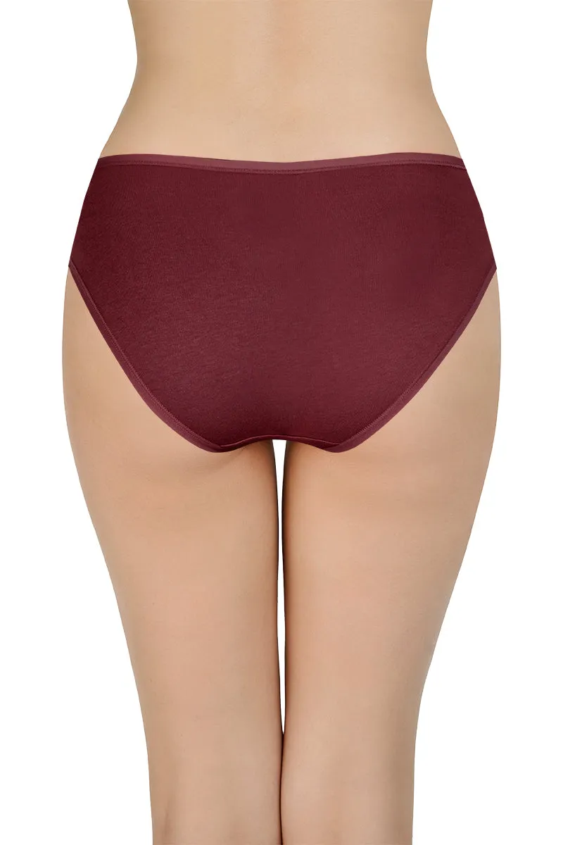 Assorted Mid Rise Bikini Panty (Pack of 5)