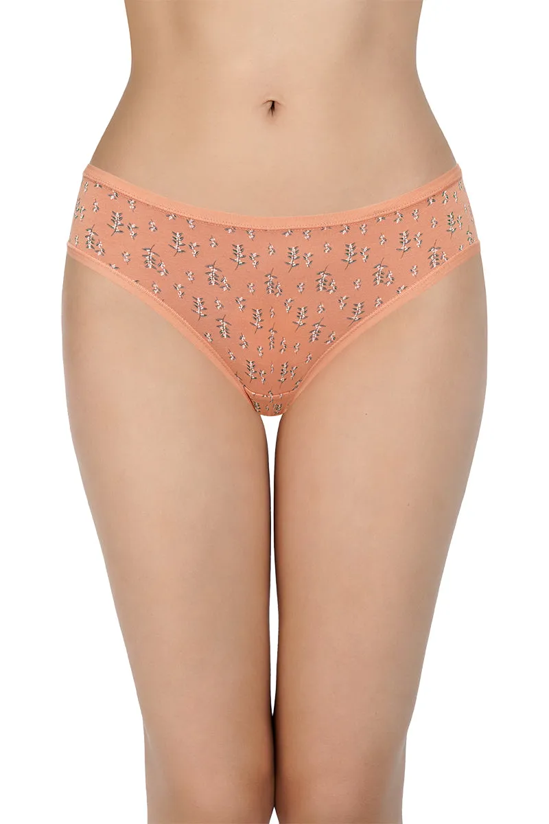 Assorted Mid Rise Bikini Panty (Pack of 5)