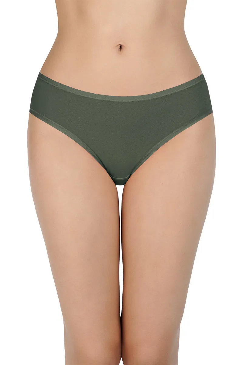 Assorted Mid Rise Bikini Panty (Pack of 5)