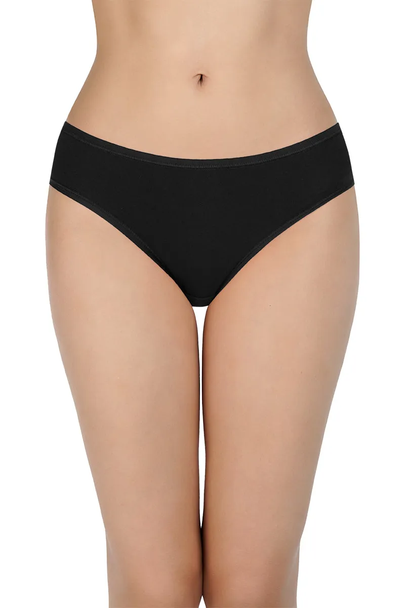Assorted Mid Rise Bikini Panty (Pack of 5)