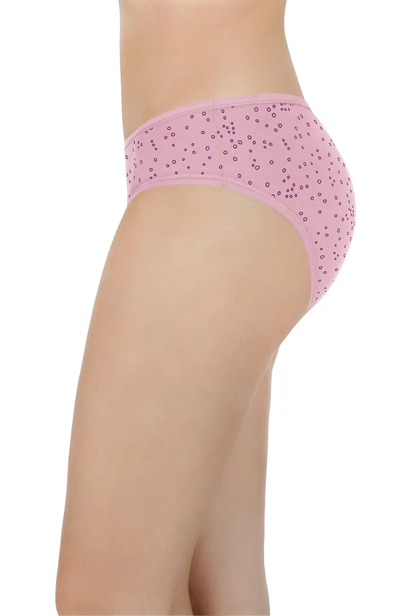 Assorted Mid Rise Bikini Panty (Pack of 5)
