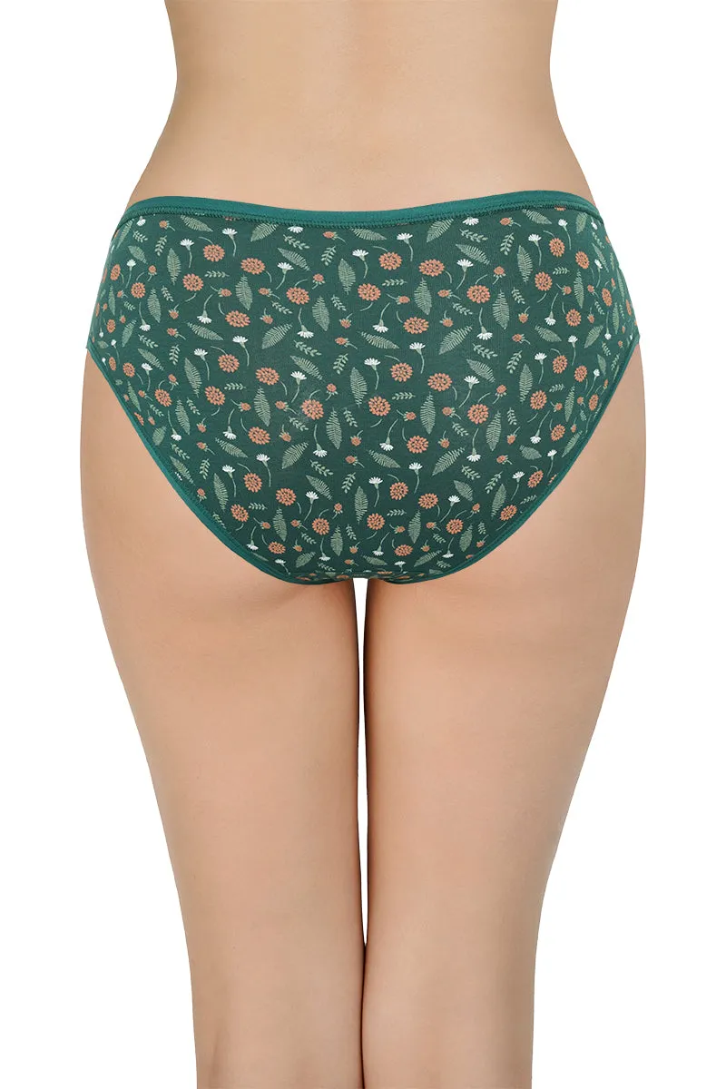 Assorted Mid Rise Bikini Panty (Pack of 5)