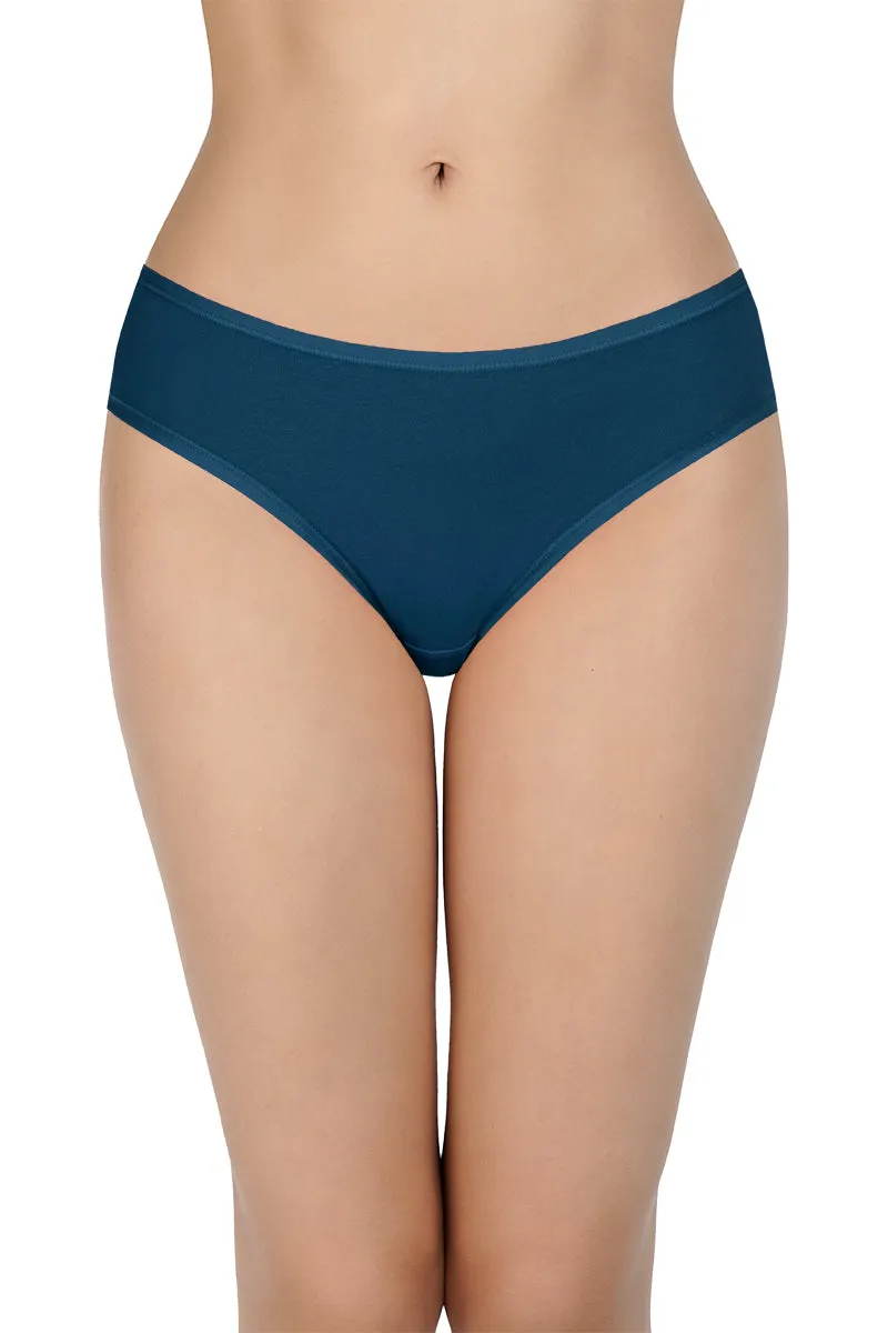Assorted Mid Rise Bikini Panty (Pack of 5)