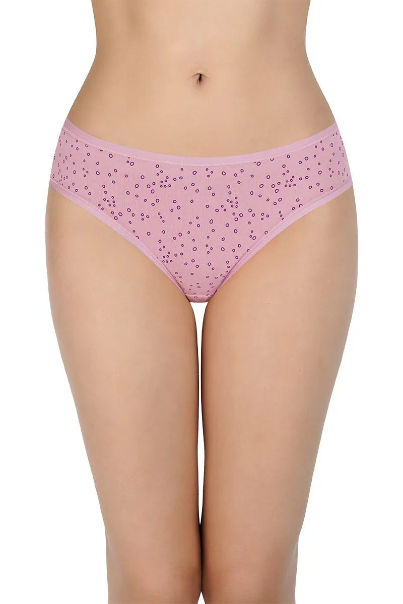 Assorted Mid Rise Bikini Panty (Pack of 5)