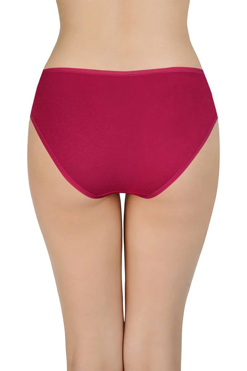 Assorted Mid Rise Bikini Panty (Pack of 5)