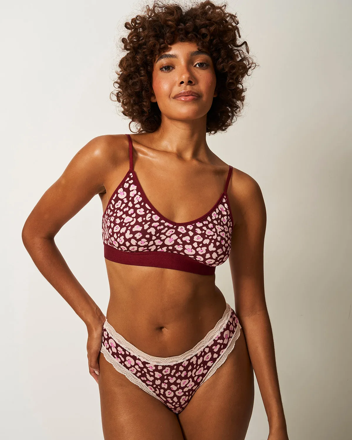 Brazilian Brief - Rouge Leopard