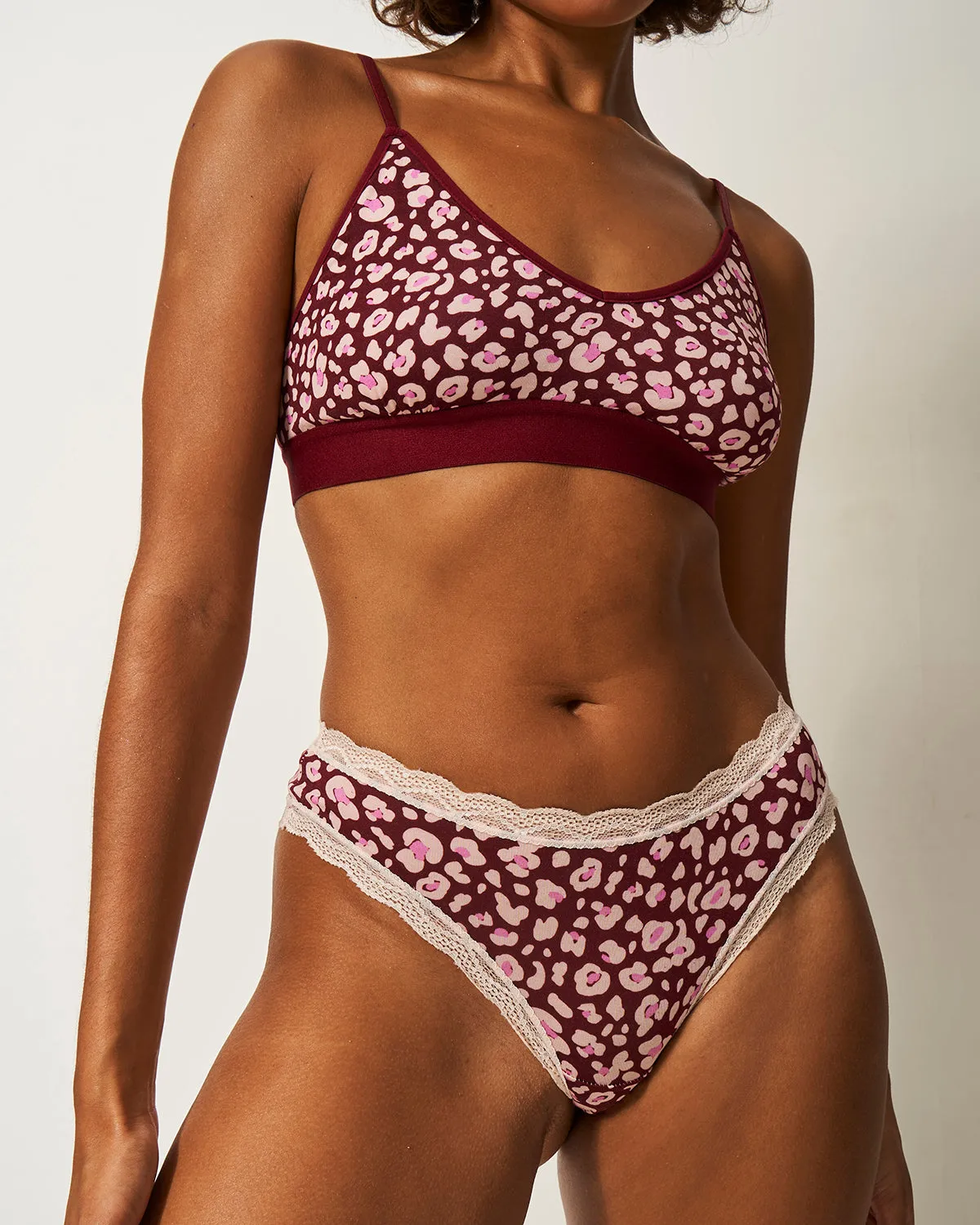 Brazilian Brief - Rouge Leopard