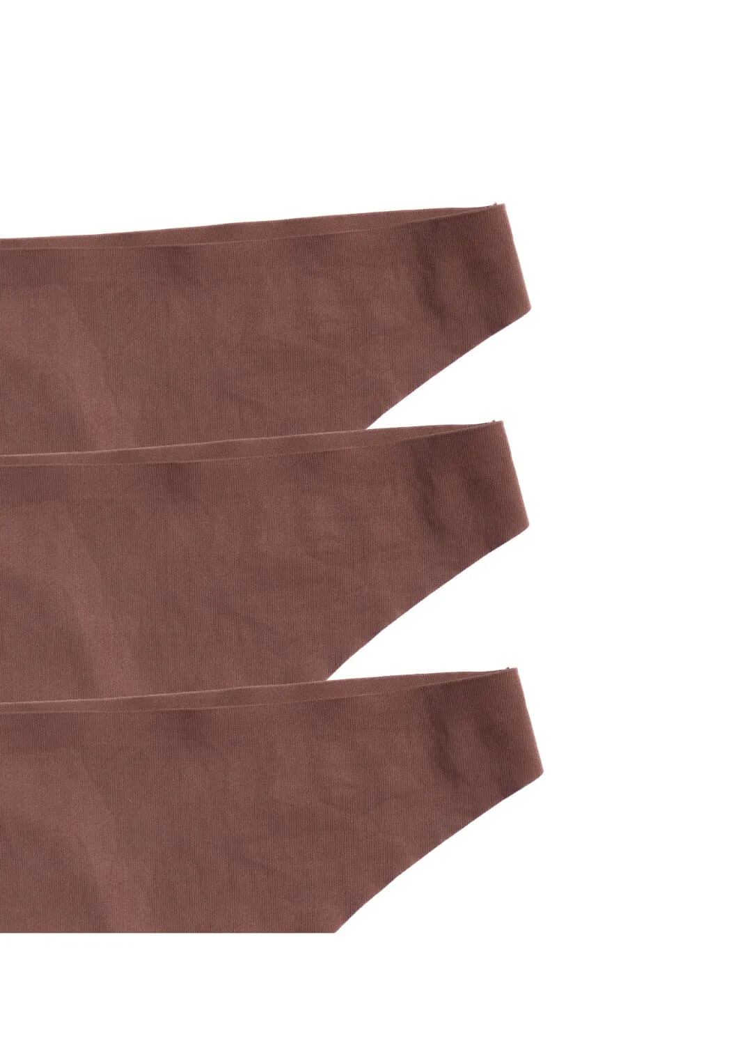 Cameltoe Coverage Thong Espresso 3-Pack