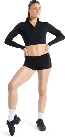 Capezio Women's Team Basic Boy Cut Low Rise Short