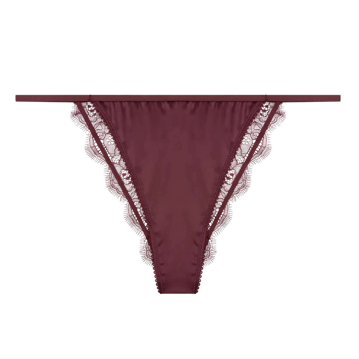 CHARLOTTE BRIEF | BURGUNDY