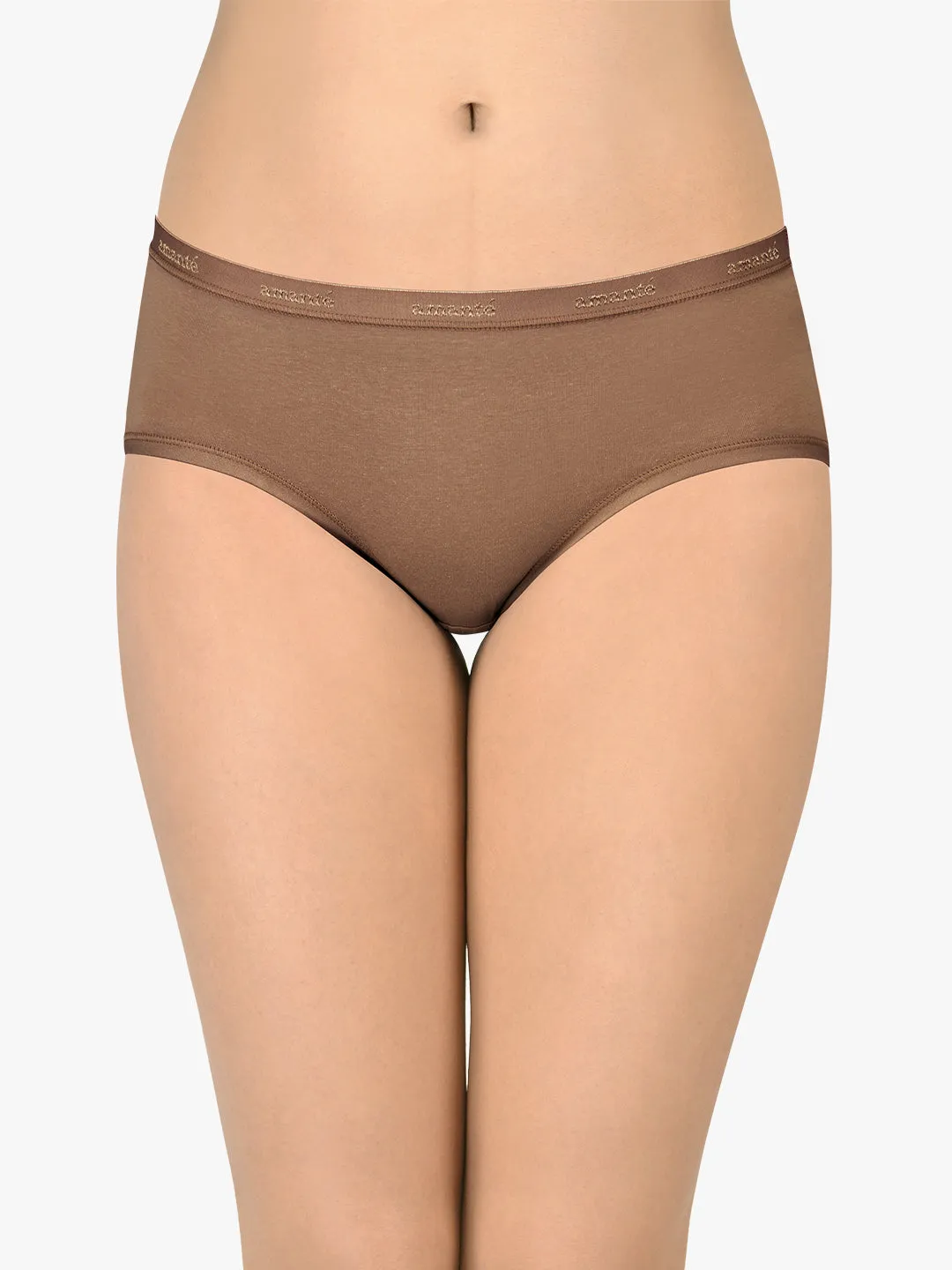 Cotton Hipster Brief Solid Pack of 3 (Combo 2)