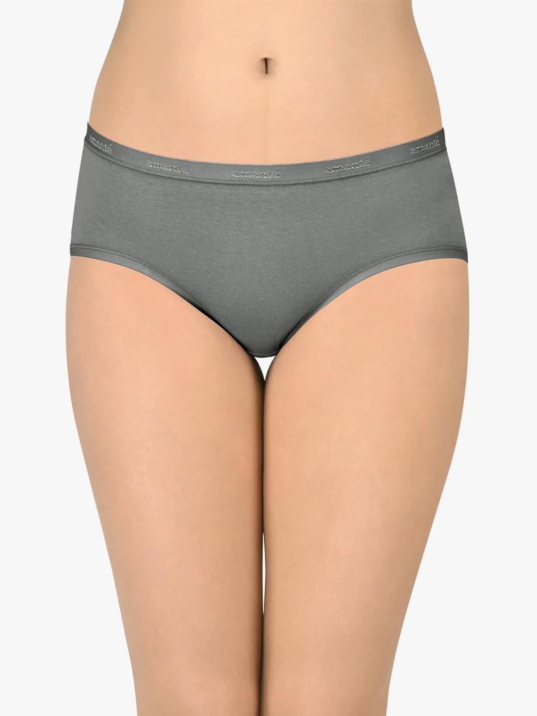 Cotton Hipster Brief Solid Pack of 3 (Combo 2)