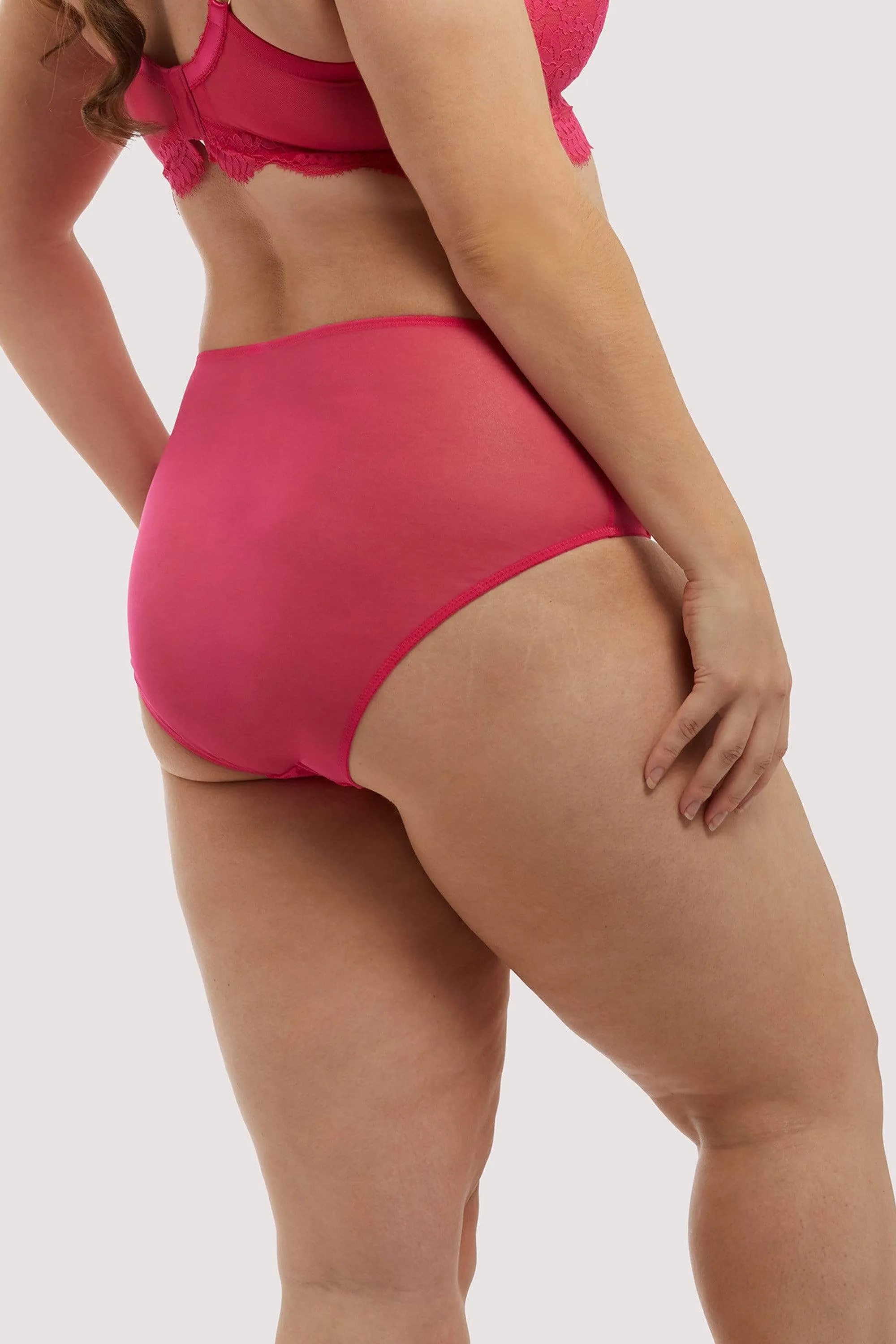 Emma Pink Highwaist Brief