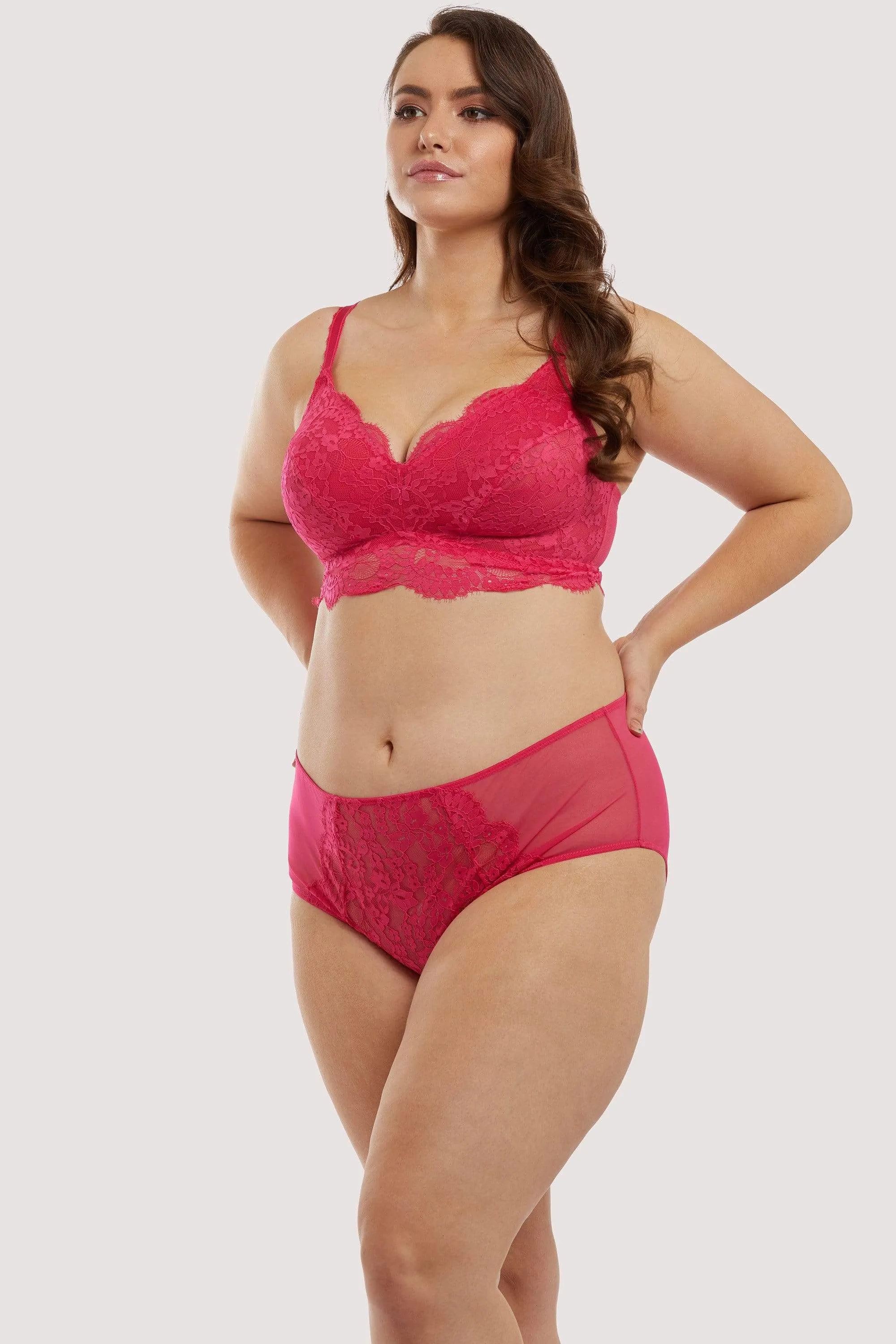 Emma Pink Highwaist Brief