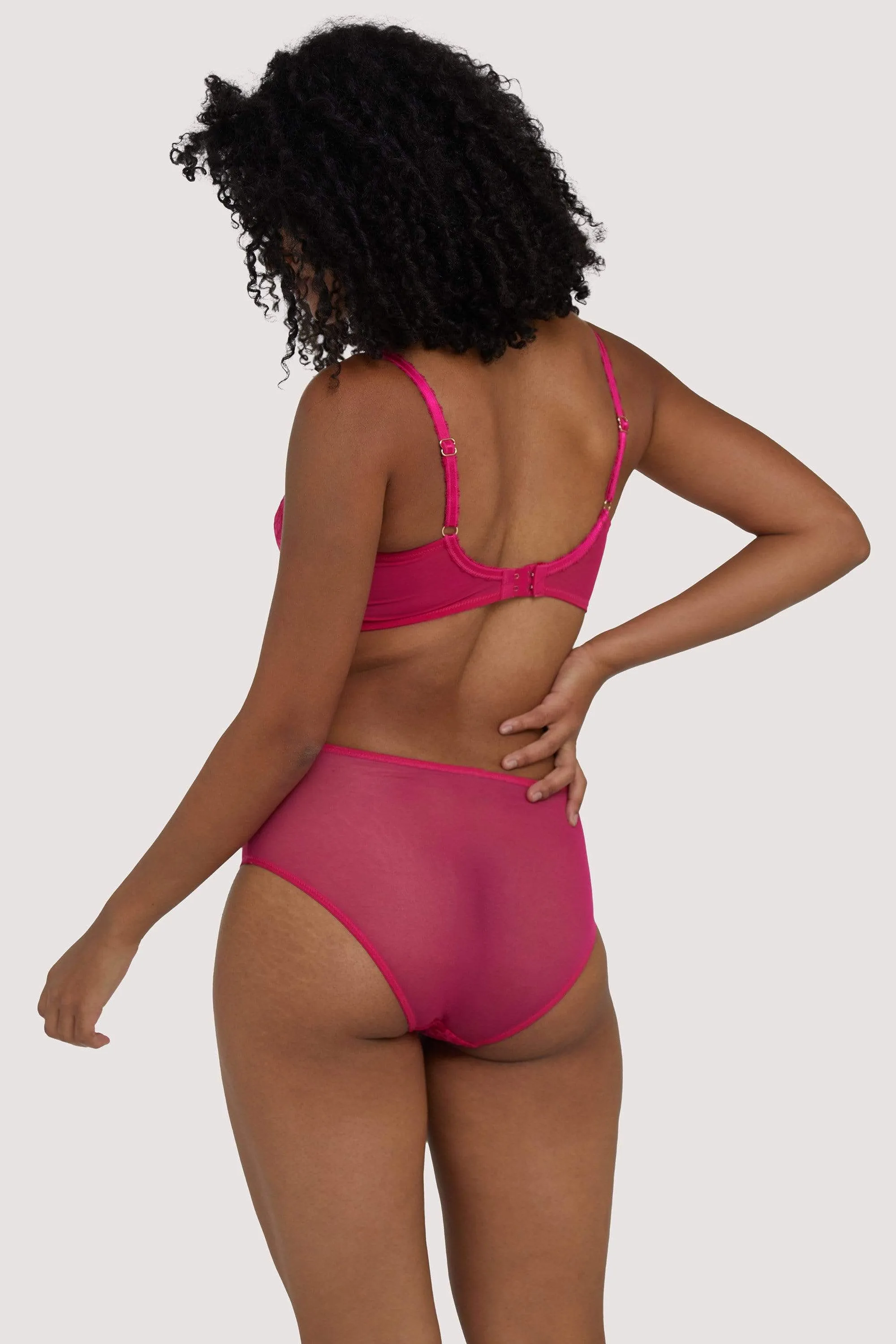 Emma Pink Highwaist Brief