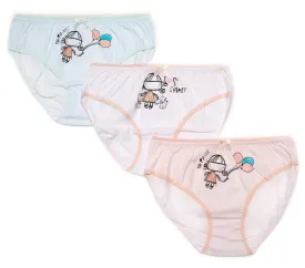 Girls Briefs So Pretty 3Pk (5-10yrs)