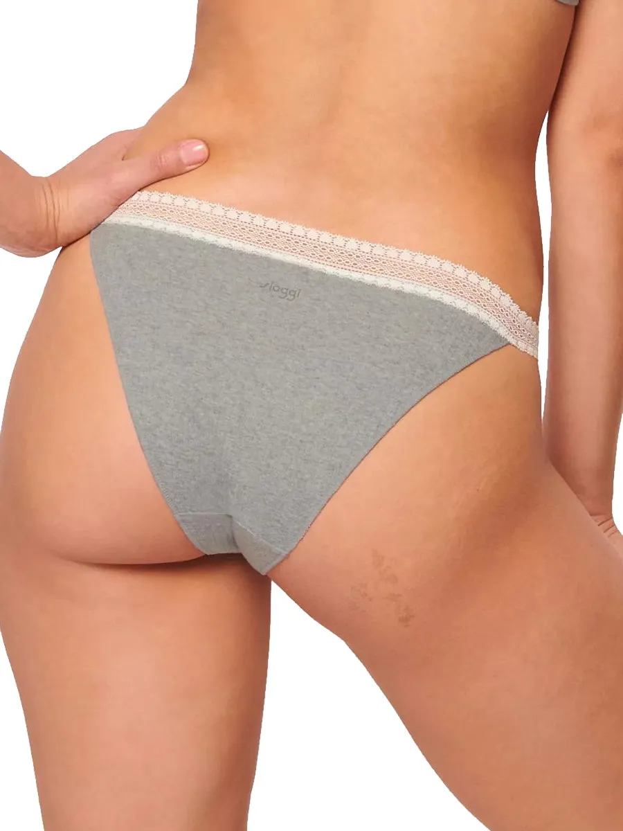 GO Ribbed Tanga (2 Pack)