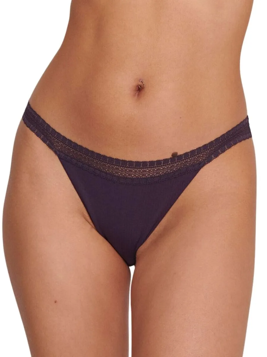 GO Ribbed Tanga (2 Pack)