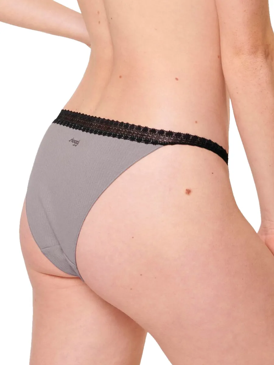 GO Ribbed Tanga (2 Pack)