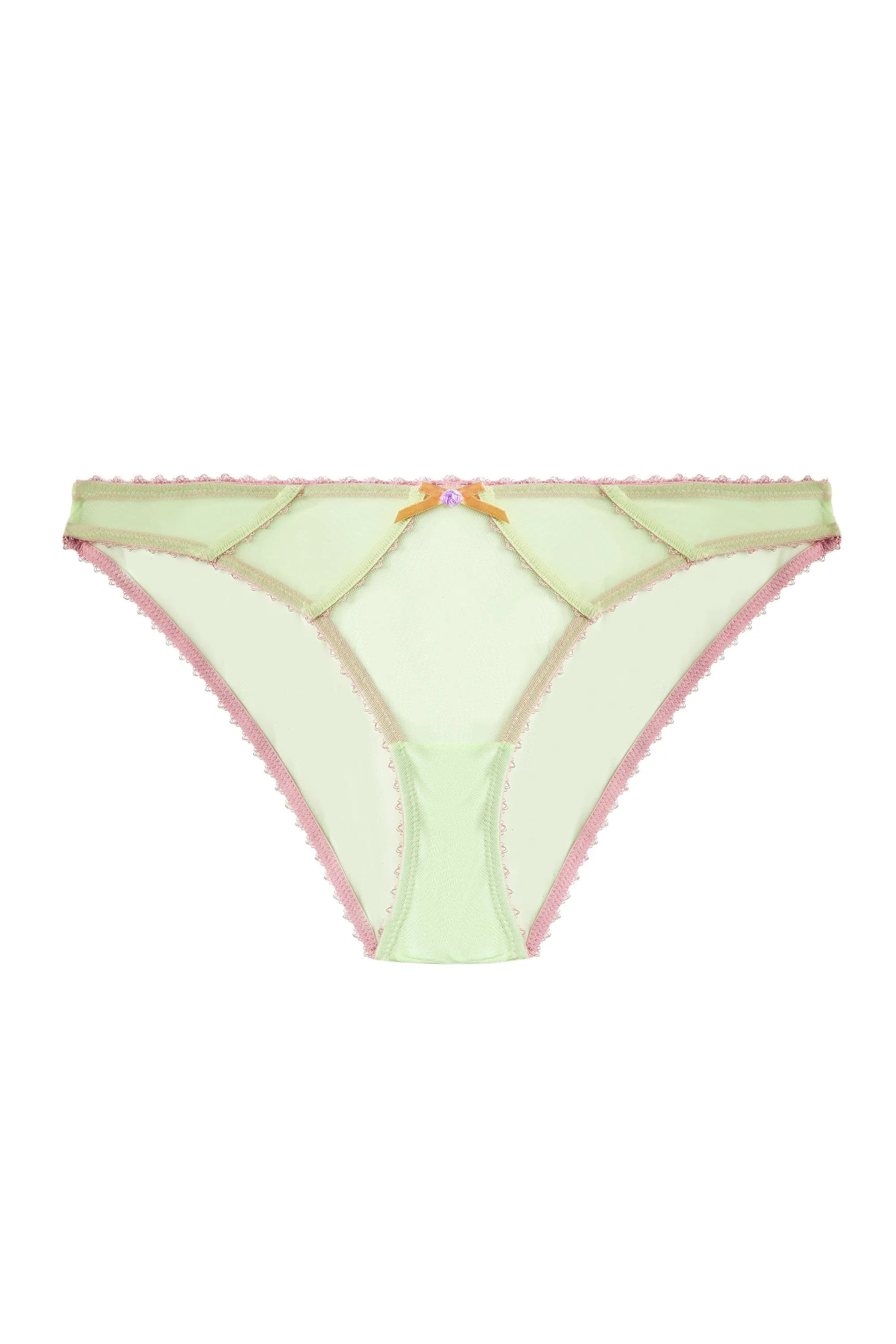 Grace Green Mesh Brazilian Brief