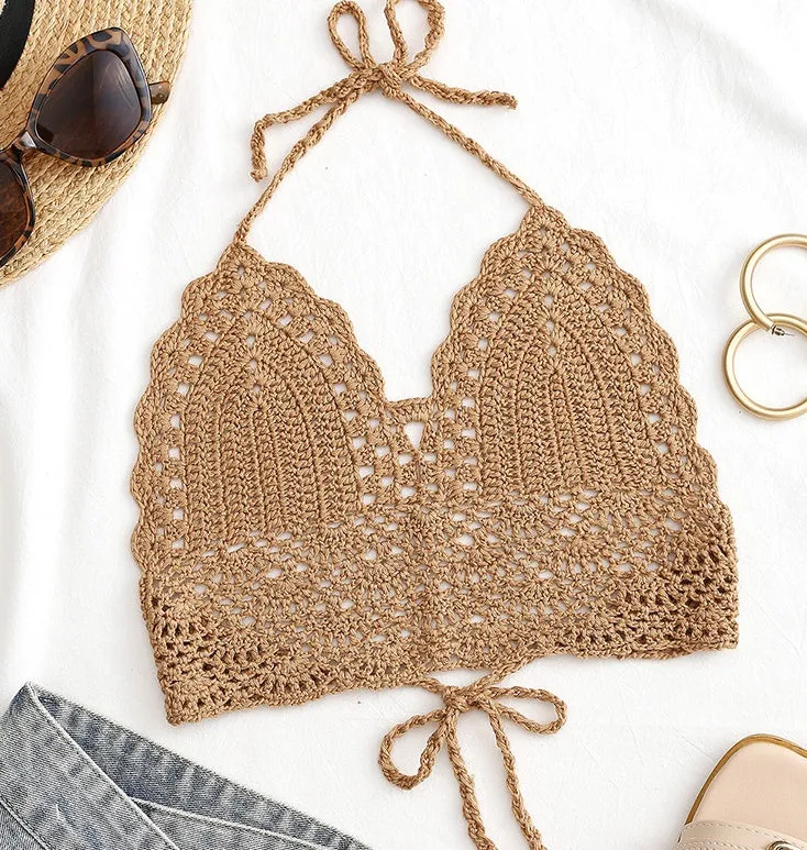 Hand crocheted bikini