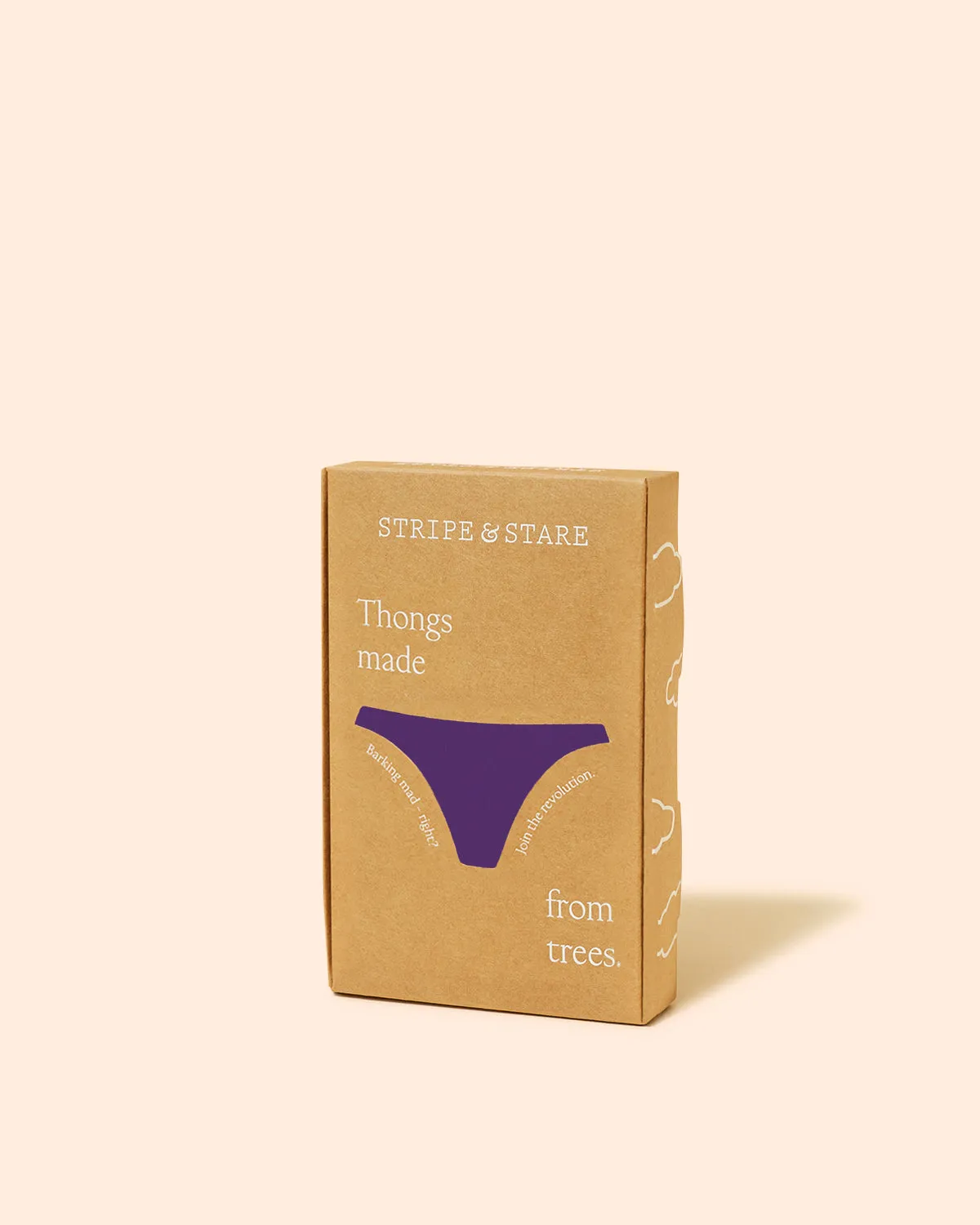 High Waist Thong - Plum