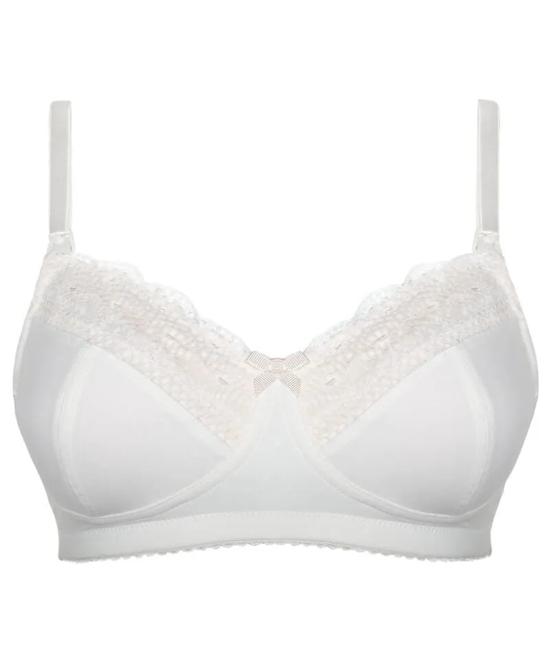 Hotmilk Show Off Nursing & Maternity Wire-Free Bra - Ivory