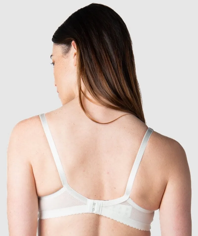Hotmilk Show Off Nursing & Maternity Wire-Free Bra - Ivory