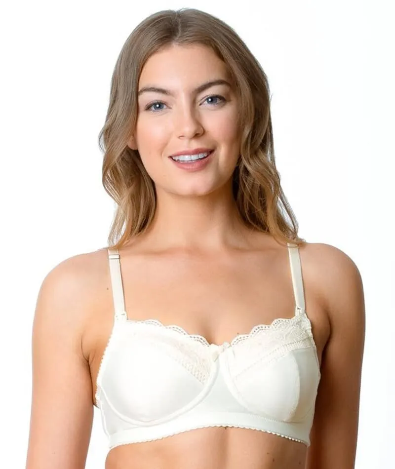 Hotmilk Show Off Nursing & Maternity Wire-Free Bra - Ivory