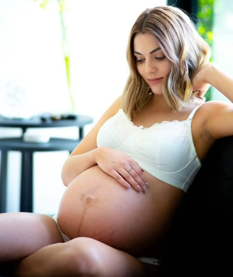 Hotmilk Show Off Nursing & Maternity Wire-Free Bra - Ivory