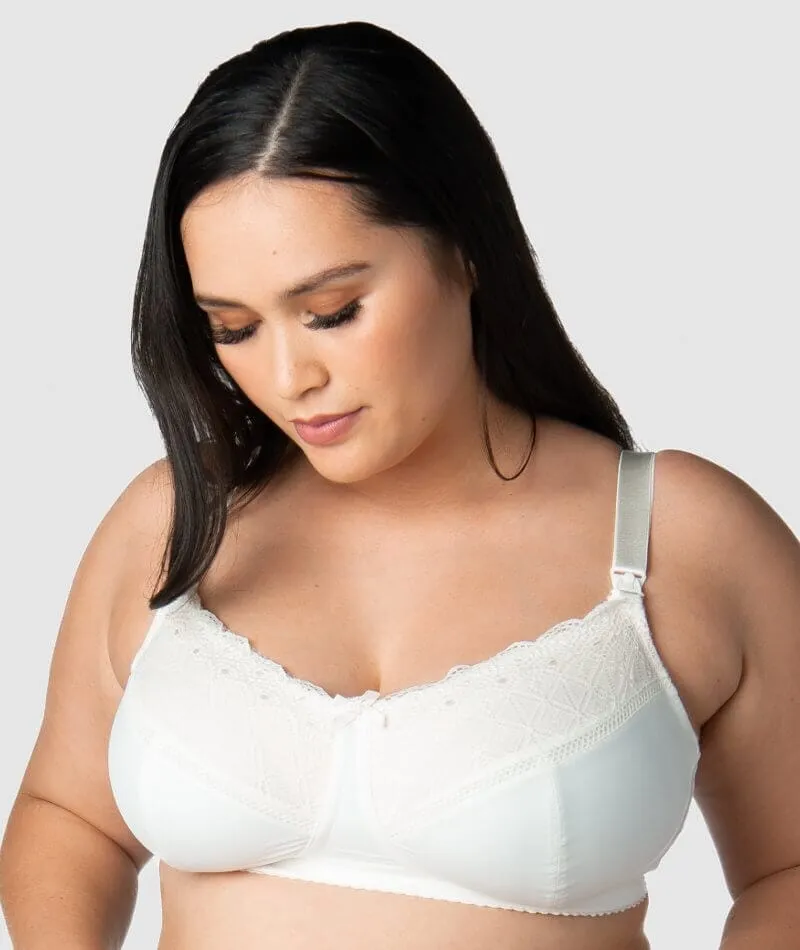 Hotmilk Show Off Nursing & Maternity Wire-Free Bra - Ivory