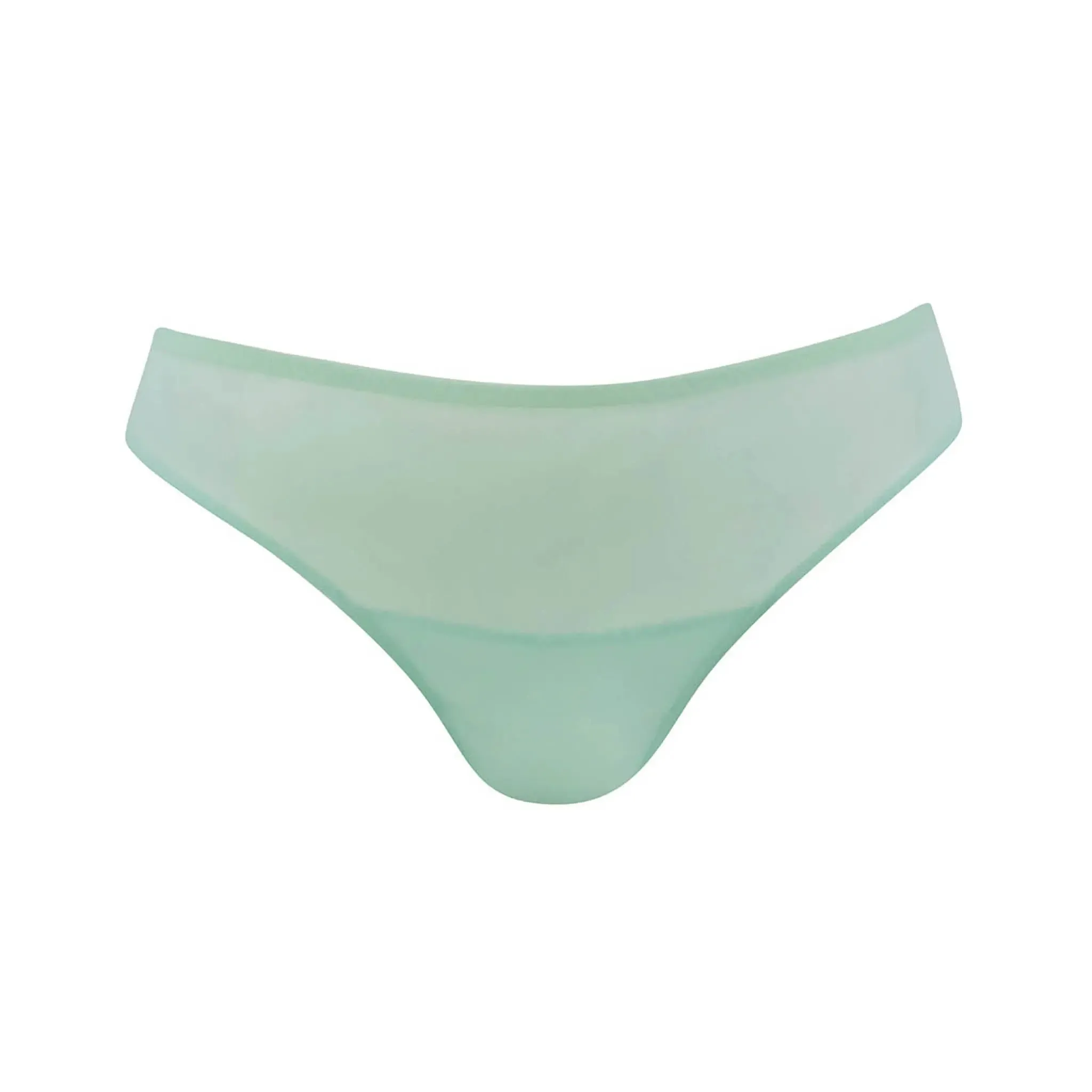 I.D. Line Fine Mesh Bikini Mint Cream