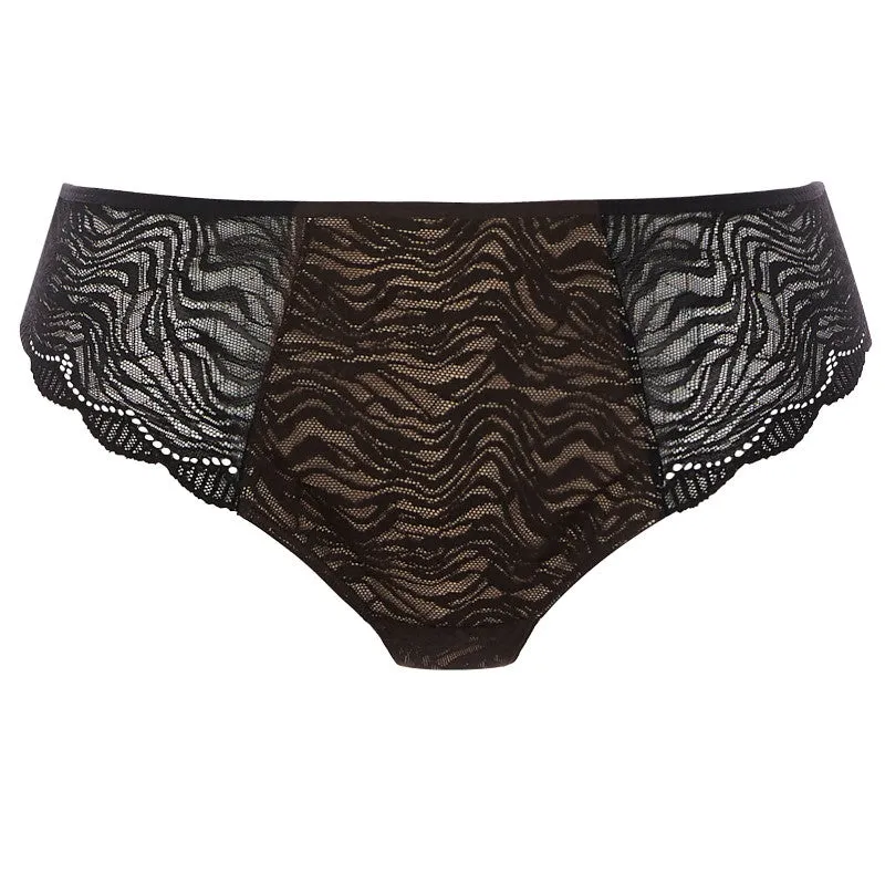 Impression Brazilian Brief Black - Fantasie