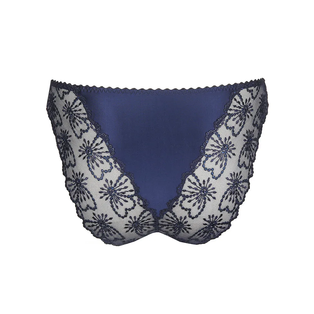 Jane Velvet Blue Italian Briefs