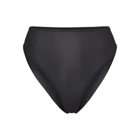 JELLY SHEER CHEEKY BRIEF | ONYX