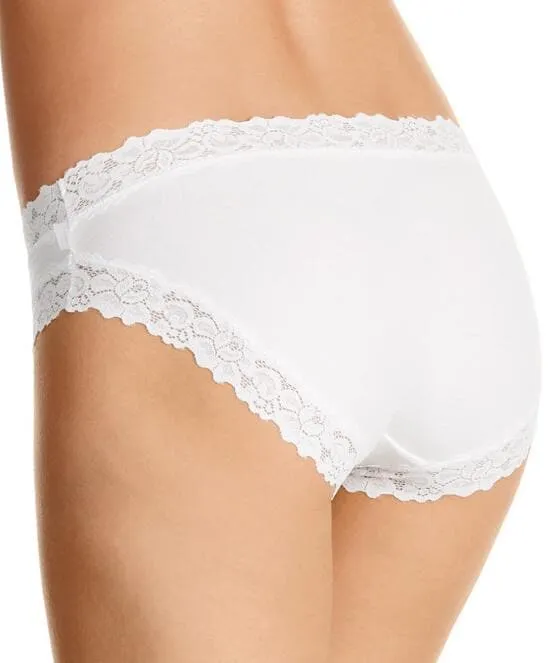 Jockey Parisienne Cotton Bikini - White